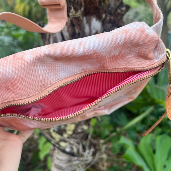 Tie-Dye Pink Belt Bag / Fanny Pack - Picture 2 of 4